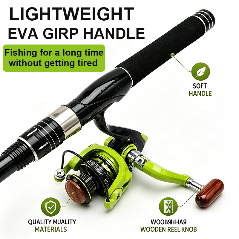 Canne à pêche et moulinet comb - Fishing Rod Combo avis et prix