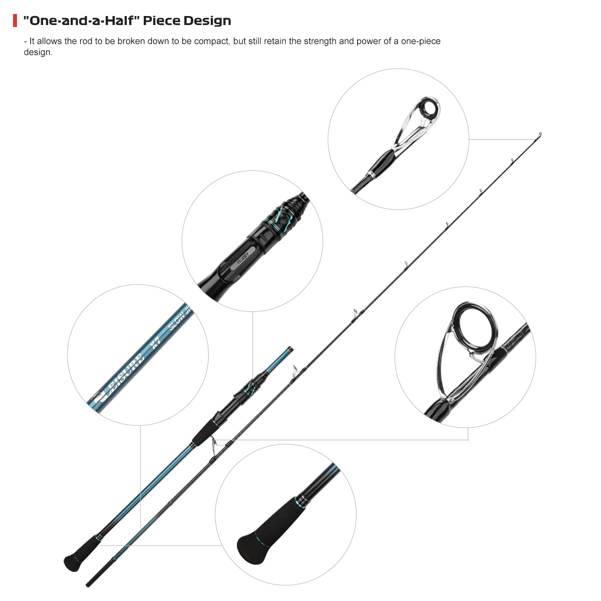 Canne à pêche NOEBY K7 Slow Pi - Fishing Rod Surf avis et prix